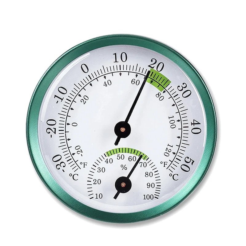 

Promotion! Mini 2 In 1 Thermometer Hygrometer -30℃-50℃ Humidity Temperature Meter Monitor Tester No Battery For Greenhouse