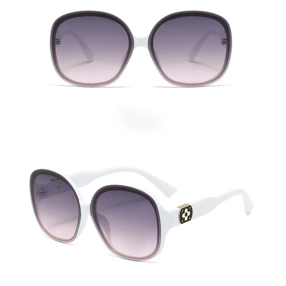 Women's Sunglasses Large Frame Circular Design Fashionable Style_voghion.com