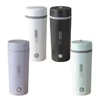 Bouilloire chauffante électrique portable, bouilloire à thé, bouilloire à eau chaude pour thé, lait, boisson, protection contre les brûlures, arrêt automatique, voyage, 350ml 6