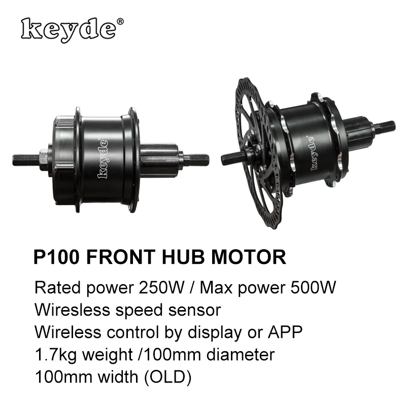 Keyde front hub motor P100 500W 36V ebike conversion kit bicicleta