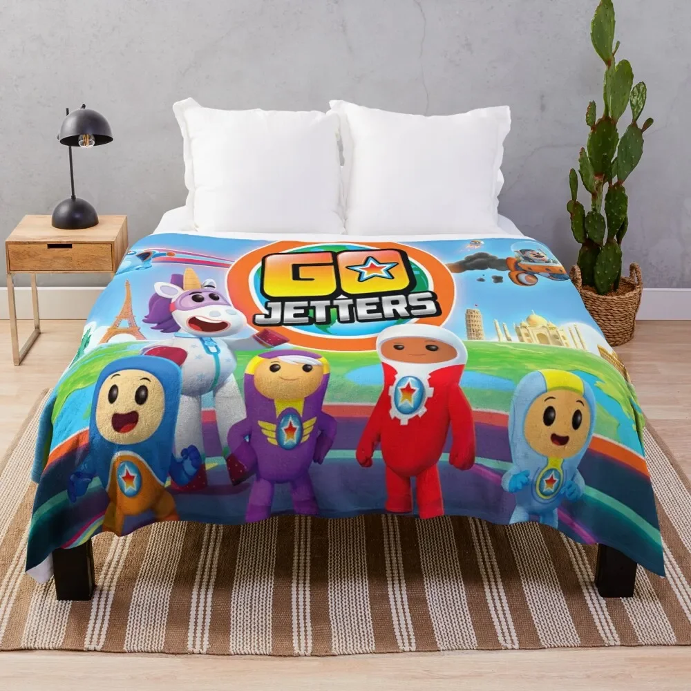 Go Jetters Regalo Per I Fan Go Jetters Costume \ T Coperta Per Divano Divano Sottile Letti Decorativi Per Coperte Invernali