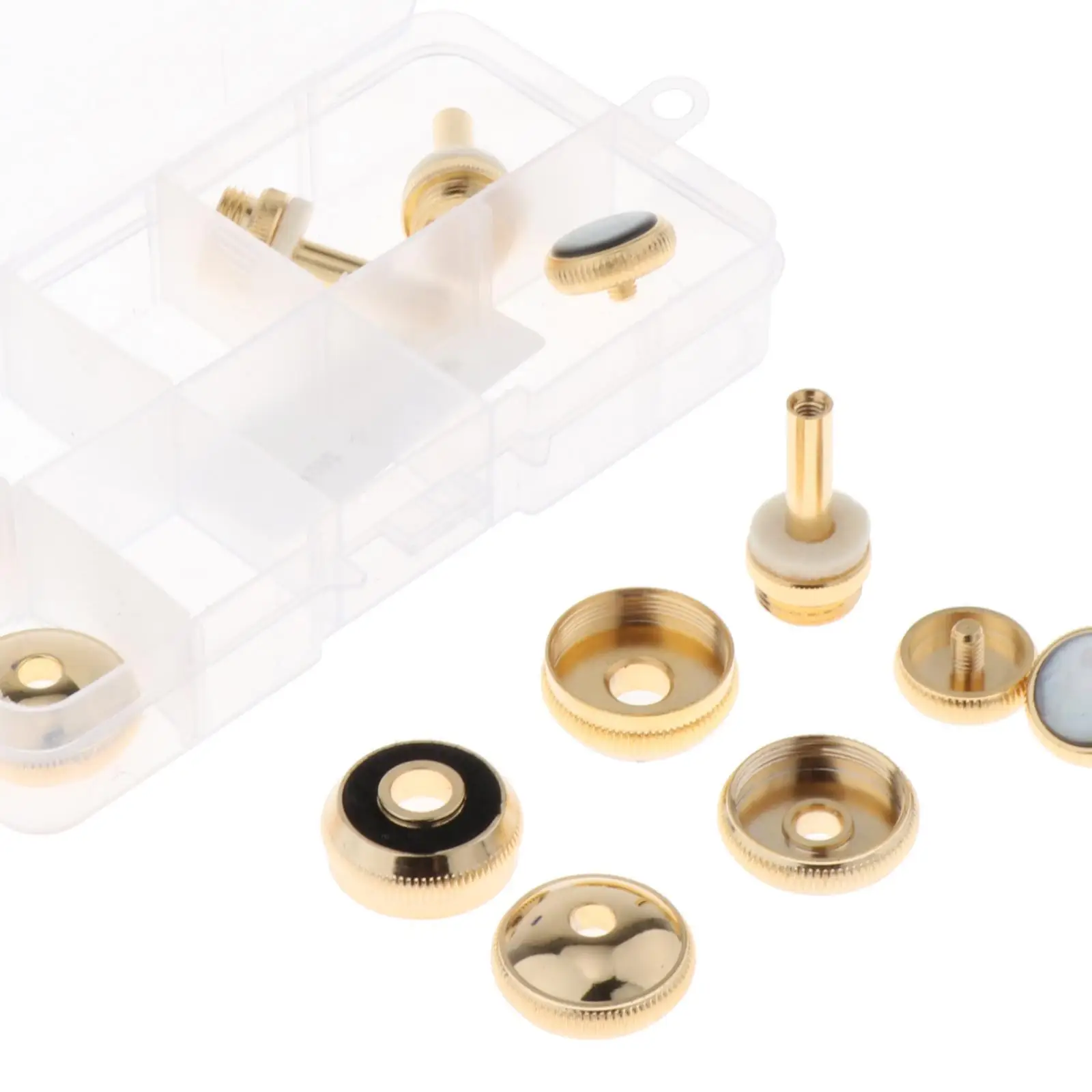 Trumpet Finger Buttons Portable Replacement Parts for Repairing Maintenance