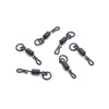 Carp Fishing Swivels Hair Ronnie Rig Connector Accessories Fishing Snap Hook Swivel For Carp Coarse Sleeve Terminal Tackle 20pcs 4