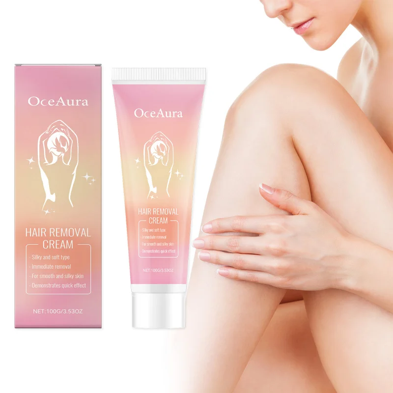 Gentle Moisturizing Body Hair Removal Cream - Cleansing Non-Irritating Cream, Smoothes Full-Body Skin & Soothes Post-Depilation_voghion.com