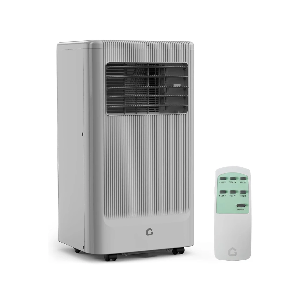 Portable Air Conditioner, 10,000 BTU,3-in-1 Standing Cooling, Dehumidifier & Fan, Quiet Operation, Remote, Sleep Mode, Window Kit, Cools Rooms Up to 450 Sq.ft, Ideal for Bedrooms, Apartments, Offices 1
