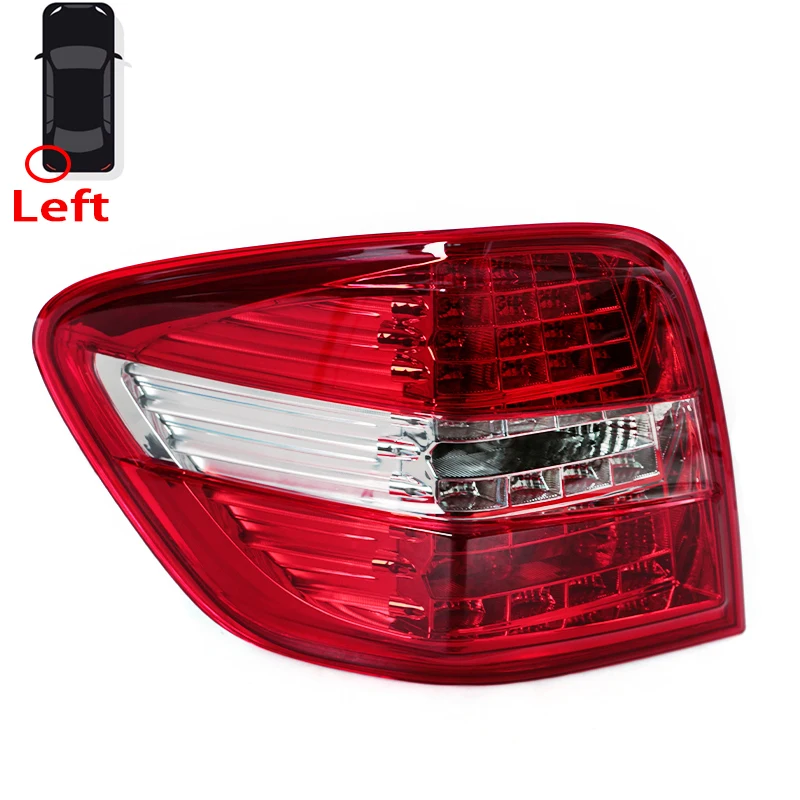 Pour Mercedes Pour Benz Classe W164 ML 350 2005 2006 2007 2008 2009 2010 2011 1648201056 Troisième Feu Stop Arrière Central Feu Stop(Blanc