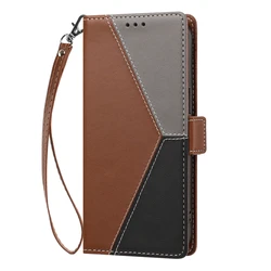 Luxury Flip Leather Wallet Card Phone Case - Shockproof Stand Cover - Samsung S26 FE (BW)