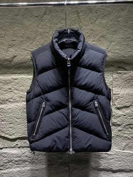 SIJITONGDA-O mais recente tecido colete jaqueta, pegajoso macio, pele amigável, windproof, impermeável, confortável, 2024