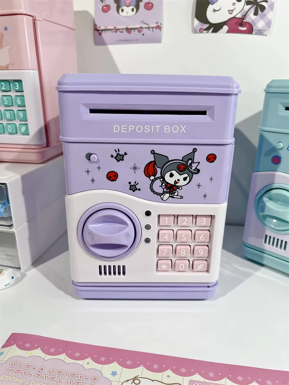 るるる学園　貯金箱　トランプ　サンリオレトロ るるる学園 貯金箱 トランプ サンリオレトロ