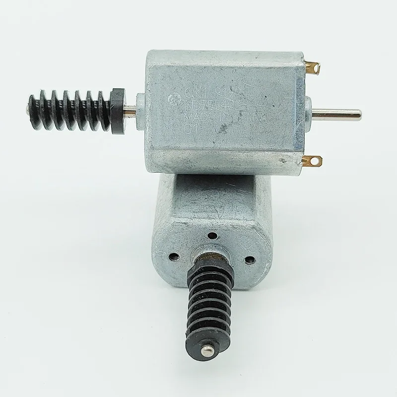 FK-130SH 미니 듀얼 샤프트 모터 130 고속 20mm DC 6V-24V 마이크로 전기 웜 기어 모터 DIY 취미용 장난감 자동차 보트용