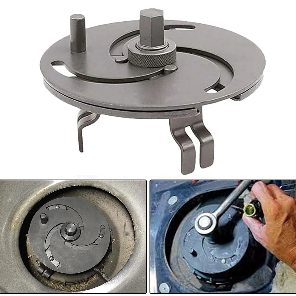 

1Pcs Multifunction Adjustable Car Fuel Tank Lid Wrench Tool Remove Oil Cover Pump Cap Spanner Removal Tools