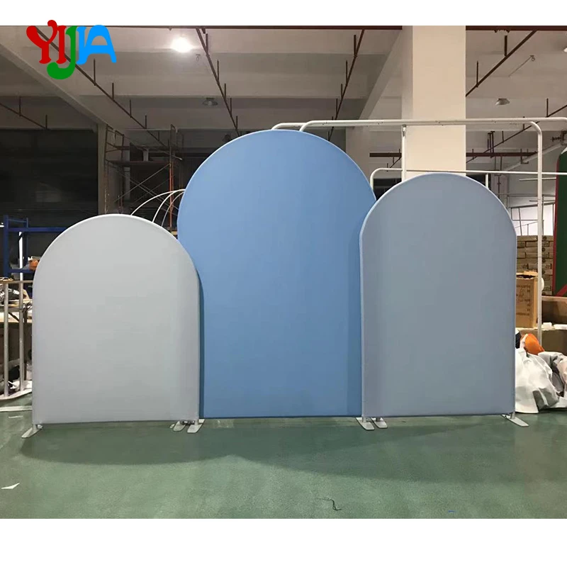 Customized Arch Backdrop 3 Sets Double Sided Printing Photo Booth Backgound For Princess & Baby Birthday Party Decoration 期間限定特売 Princess Arch(20) その他
