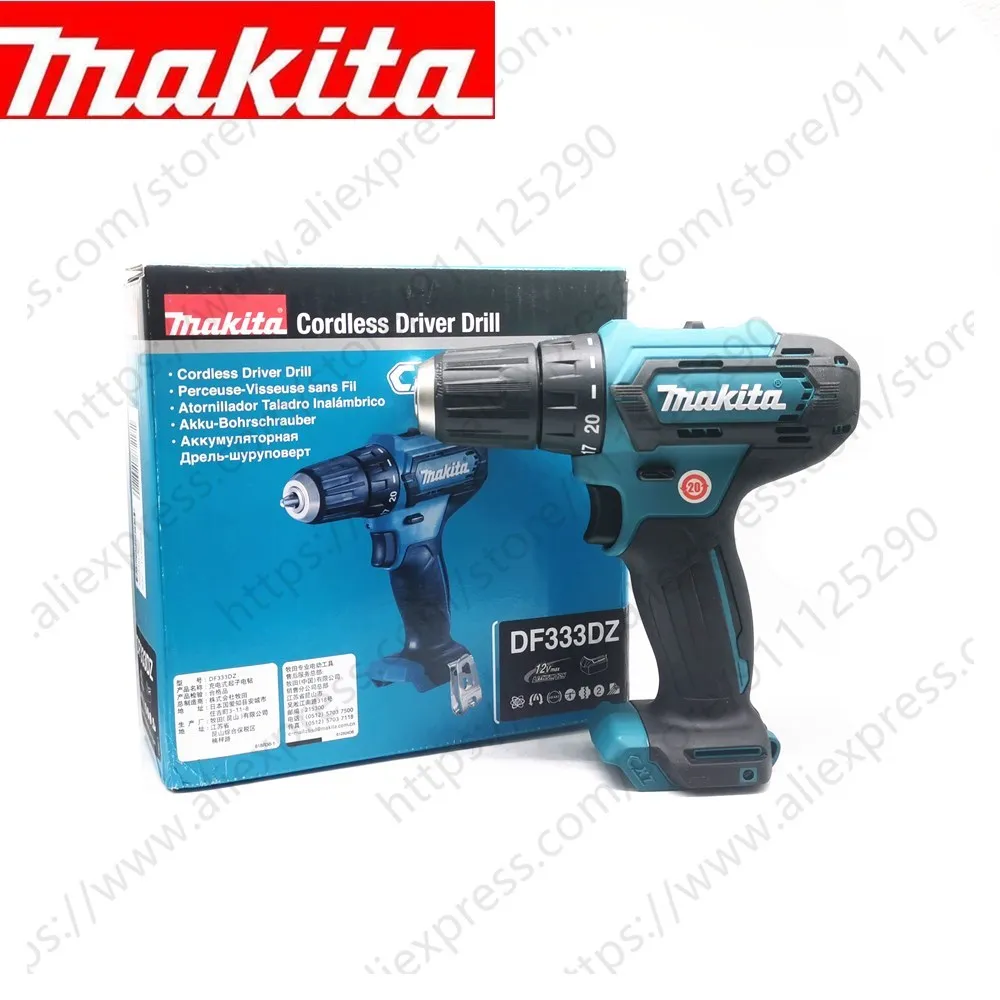 

Многофункциональная электрическая дрель Makita DF333D, дрель с перезаряжаемым литиевым аккумулятором, 12 В