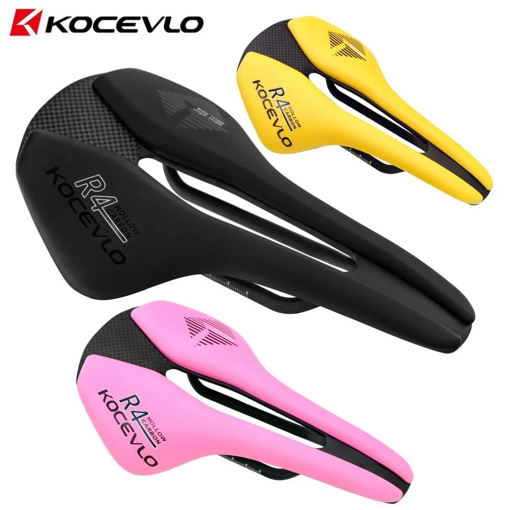 KOCEVLO carbon bicycle saddle MODEL Nago R4 Carbon Bicycle Saddle, XC road gravel MTB off road bike cycling parts 245x143mm