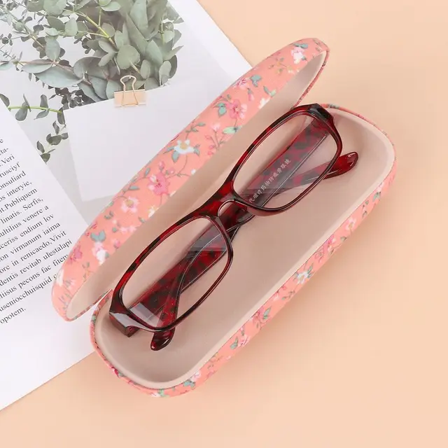 Portable Fabrics Floral Glasses Case Sunglasses Bags Reading