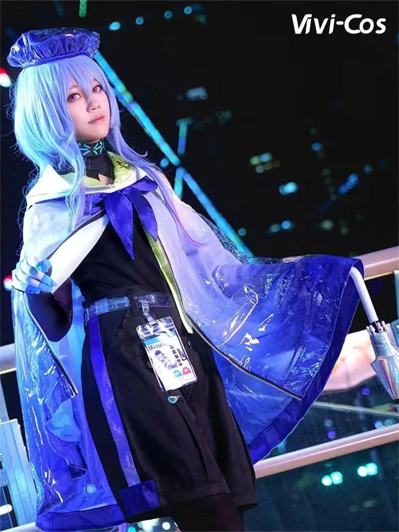 

Vivi-Cos игровые Рыцари Мизуки, крутой милый комплект, женские костюмы для косплея, Хэллоуин, ролевая игра, Женский карнавал, новая модель