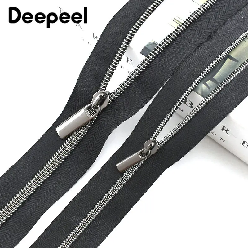 5/10meters 3 5 Nylon Zipper Tape With Zip Puller Slider Head Repair