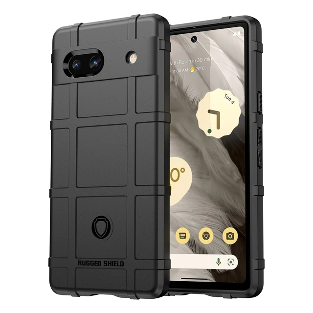 Shield Armor Case For Google Pixel 7A 7pro Solid Tactical Phone Cover for  pixel 7 pro 7a Shockproof Silicone Funda - AliExpress