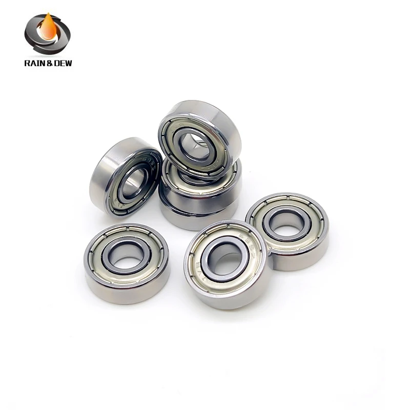 Assorted Miniature Precision Bearings Set (10 Pieces) - Multi-Size Options for Versatile Applications