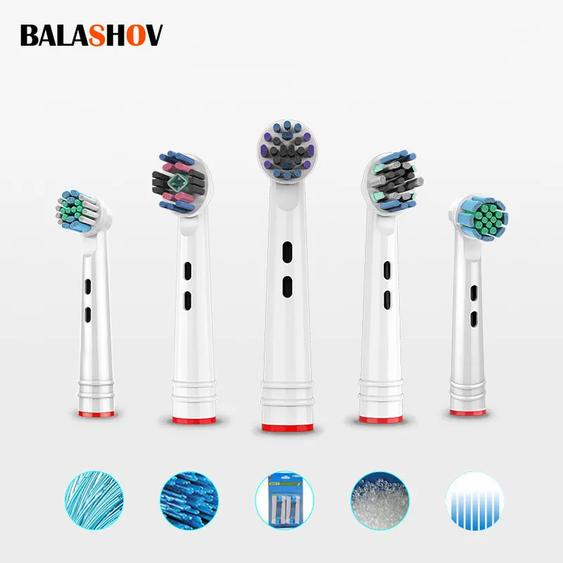 Toothbrush Heads 4Pcs Electric For Oral B Replacement Hygiene Clean