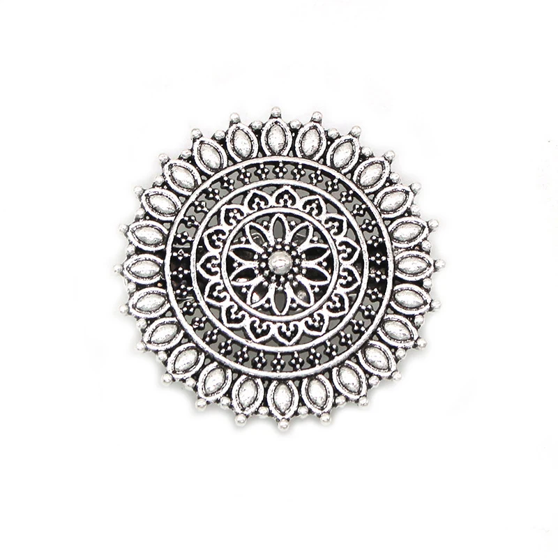Garment clips clothing decor clothes clips retro flower patterns collar clip clothes shawl cardigan sweater brooch pins dresses buckle classical vintage clothing clip