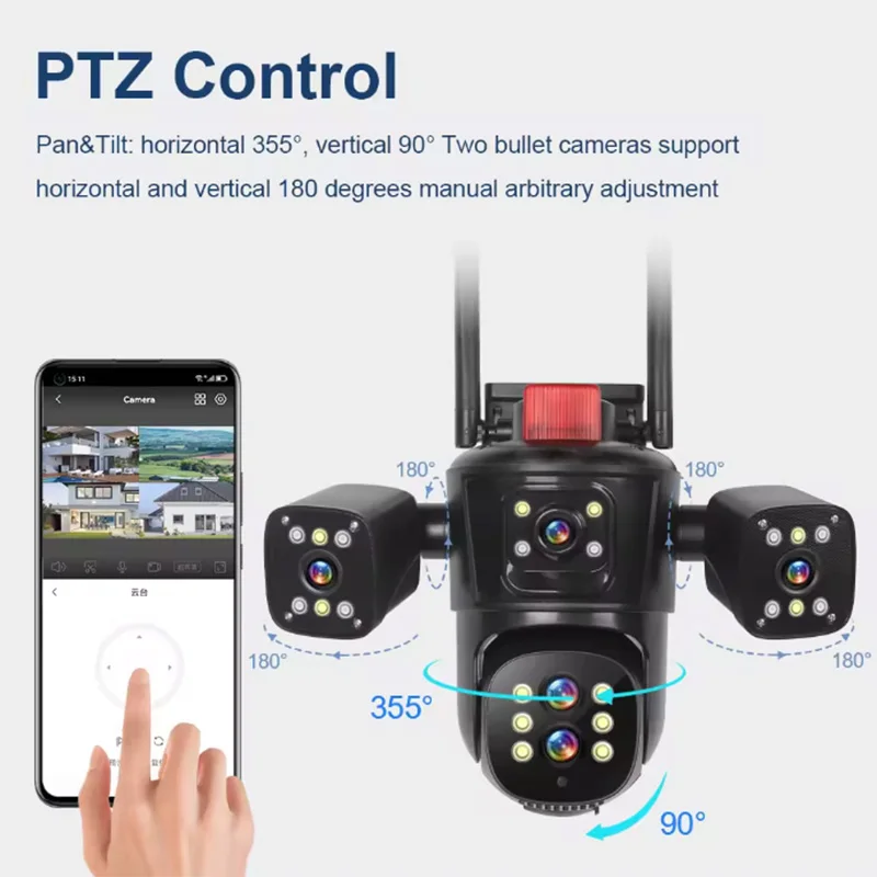 야외 환경에서 안정적으로 사용할 수 있는 Saikiot 야외 CCTV 감시 카메라