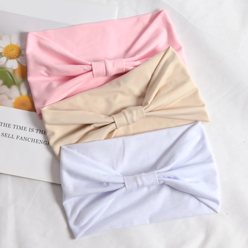 New Headband for Women Stretchy Wide Hair Band Headband for Yoga Running Sports Sweatband Women Girls Makeup Hair Accessories