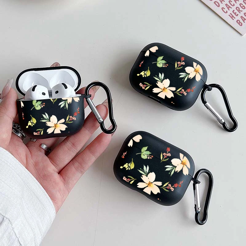 Colorful Flower Pattern Headphone Case for Airpods