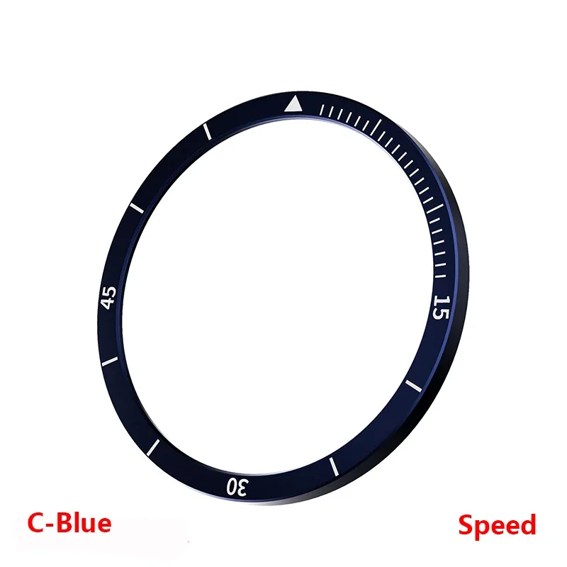 Decorative Stainless Steel Metal Bezel Ring - Protective Cover and Watch Accessory