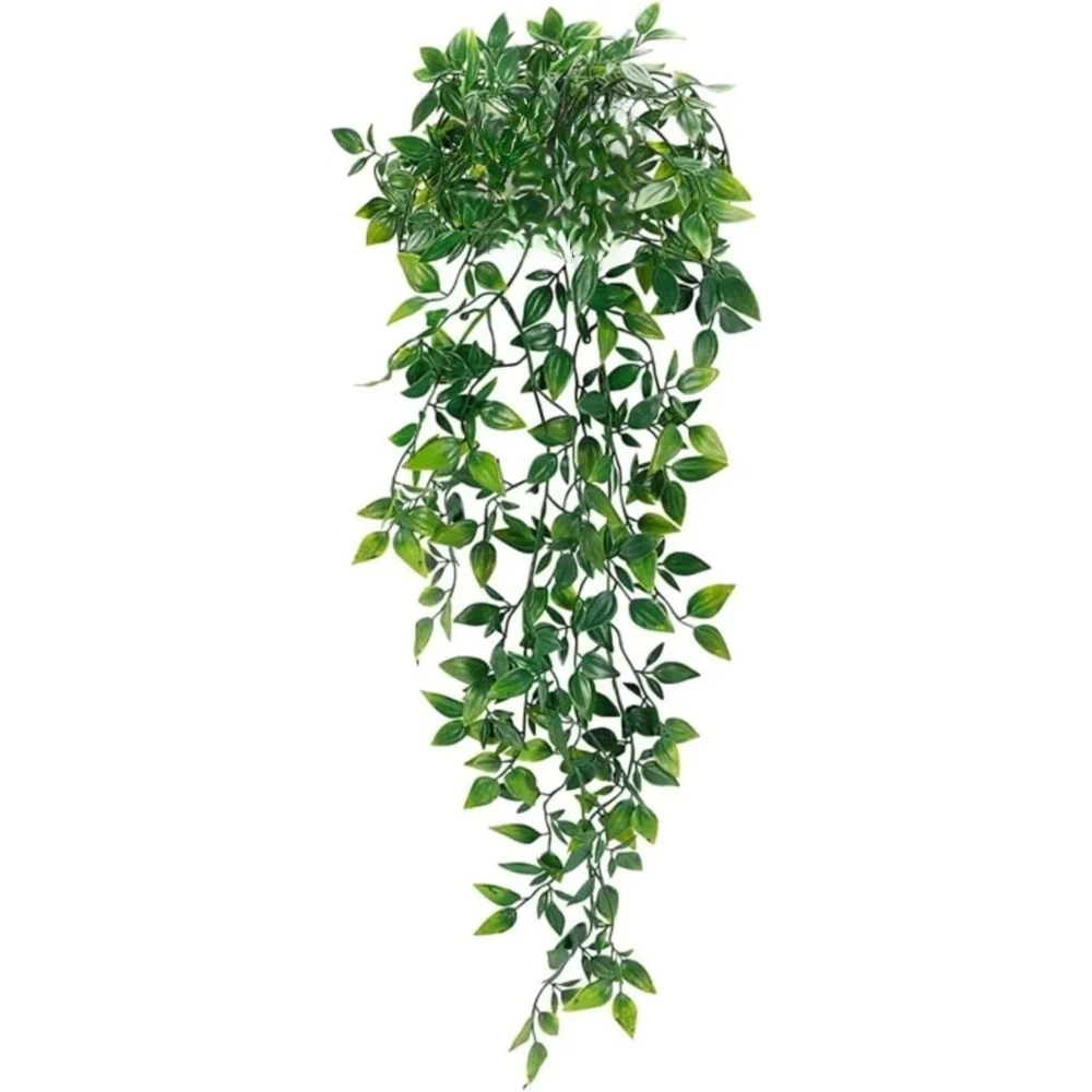 Artificial ivy Plants Plastic Leaf not With pots Wedding New Year Christmas for Home Balcony Garden Office desk Decoration