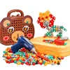 Children Electric Drill Toolbox Driller Games Tool Toy for Boys 4 6 Years Old Montessori Screw Puzzle Kid Pretend Play Toys Gift 4