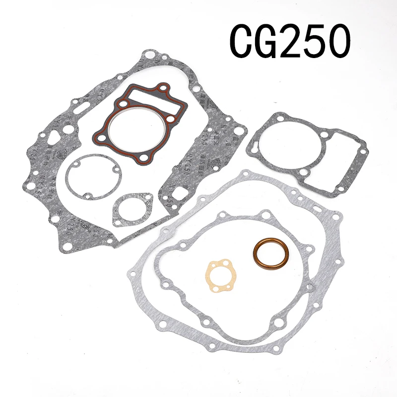 오토바이 실린더 헤드 개스킷 세트, 모페드 스쿠터 CG125 XR125L CG150 CG175 CG200 CG250 CG300 CG350 개스킷