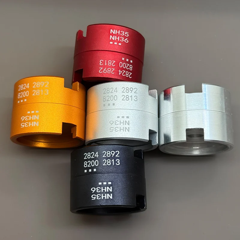 NH35 NH36 Uhrwerkhalterung passend für NH38 NH70 7S26 4R35 2813 2824 2836 8215 Uhrwerke – Mod-Basis-Reparaturwerkzeuge – Detail 1