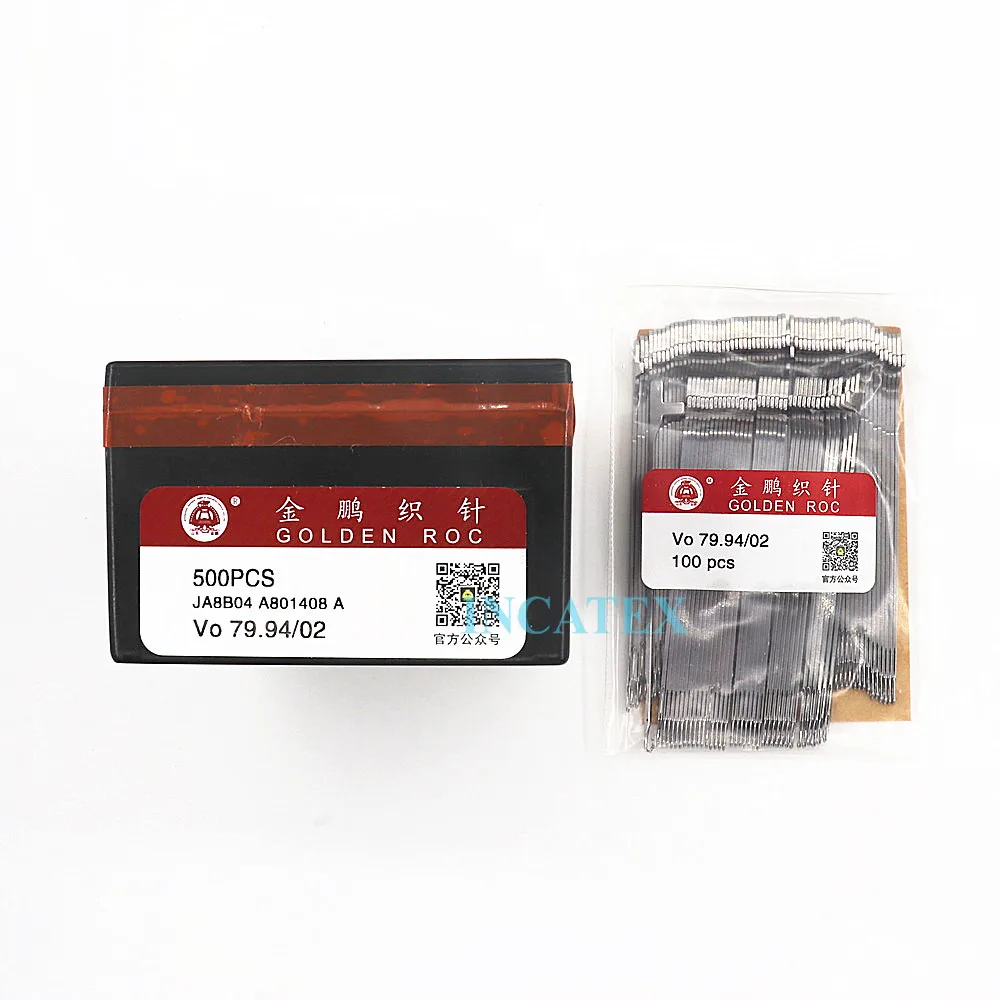 500 Pcs Genuine Golden Roc Knitting Needle Vo 79.94/02 For SHIMA SEIKI Chinese Knitting Machine 10G Needle