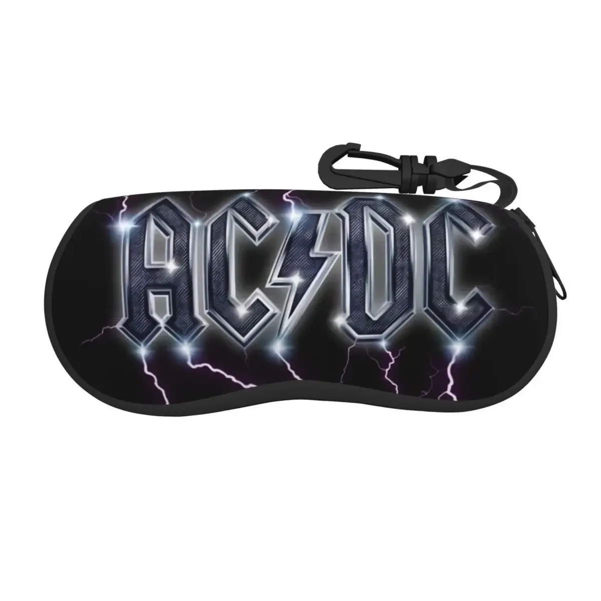 

Heavy Metal Music Shell Glasses Case Lightweight Eyewear Storage Box Outdoor Travel Portable Anti-Pressure Sunglasses Case Pouch