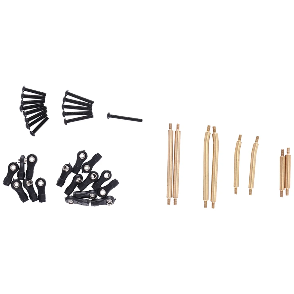 

8 шт. латунный высокий зазор подвеска тяга набор 9749 для Traxxas TRX4M TRX4-M 1/18 RC Гусеничный автомобиль обновления частей
