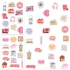 50PCS Smutty Dark Romance Bookish Spice Reader Girl Cartoon Booktok Sticker Aesthetic Car Kindle Ipad Phone Laptop Diary Sticker 3