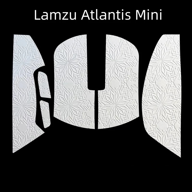 울트라글라이드 마우스 미끄럼 방지 스티커, Lamzu Atlantis Mini/OG 땀 방지 스티커 테이프, 미끄럼 방지 눈송이, 내마모성, 1 세트