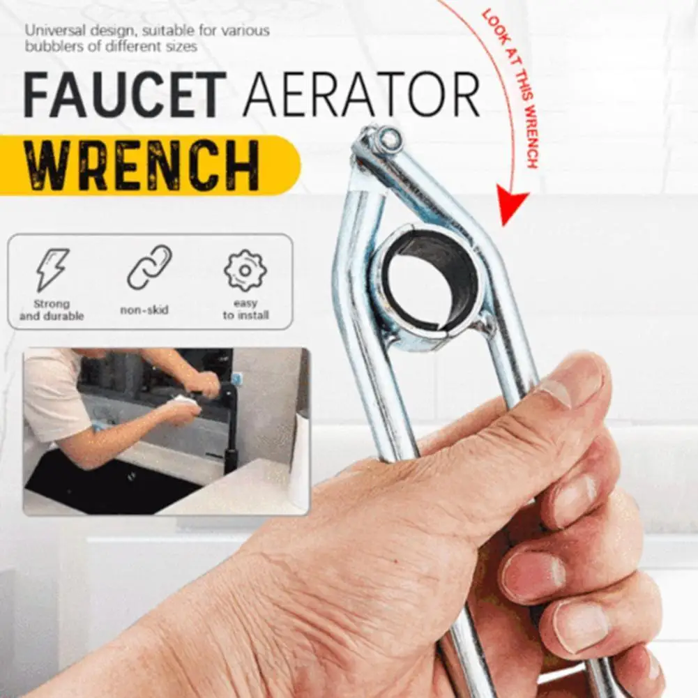 1pc Faucet Bubbler Tap Wrench Kitchen Wash Basin Faucet Installation Remove Tool Pipe Nozzle