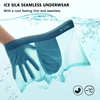 men's boxers Ice silk men's underwear summer thin quick-drying boxer shorts head plus size boys' shorts with gift box oversized 5