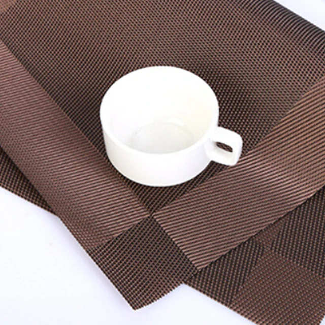 Product Review: 2023New Placemats Table Mat PVC Square Non-Slip Washable Kitchen Dining Insulation Heat Resistant Mat