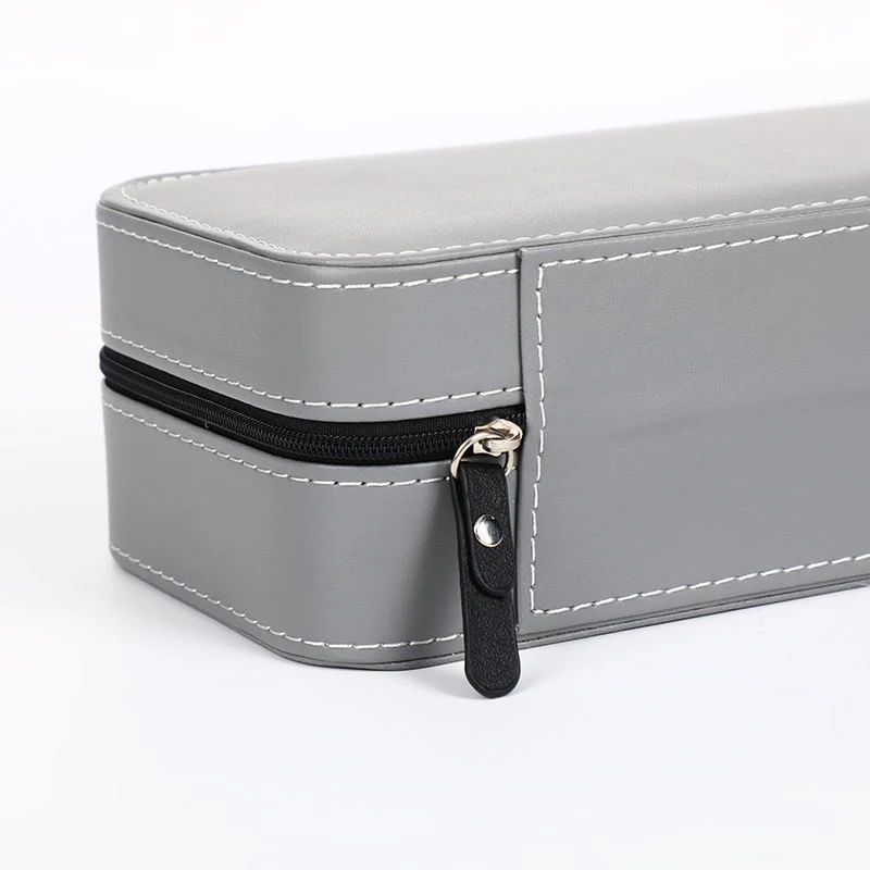 Premium Multifunctional Watch & Bracelet Organizer Suitcase with Zipper, 2/4/6/8/10... - SKU DSB00900 - UGI Packaging