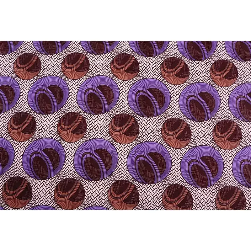Ankara African Prints Fabric Patchwork Real Wax Dress Sewing Tissu Craft DIY Textile Material For Wedding 6Yards