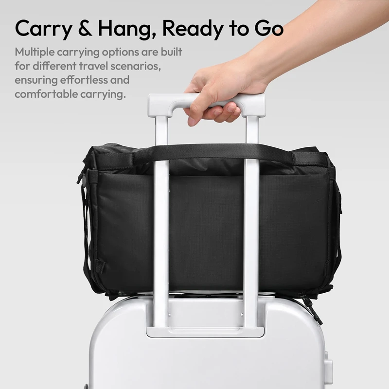 Ulanzi U023 Urban Daily Shoulder Bag Sling Travel Shoulder with Divider Adjustable Strap Crossbody Carry for Photography Camera - Ảnh 6
