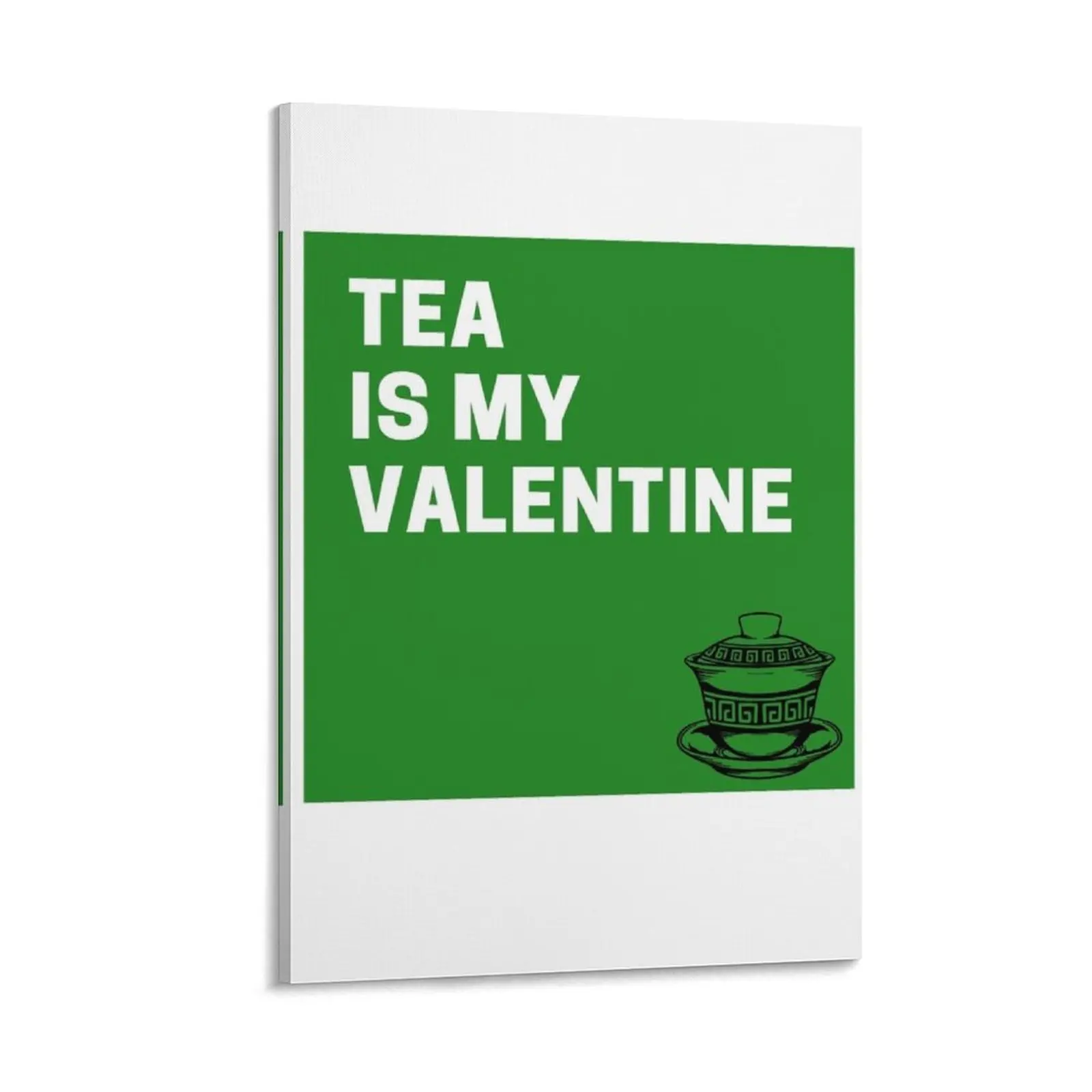 

Tea is my valentine - Square Canvas Painting poster anime wall art canvas painting