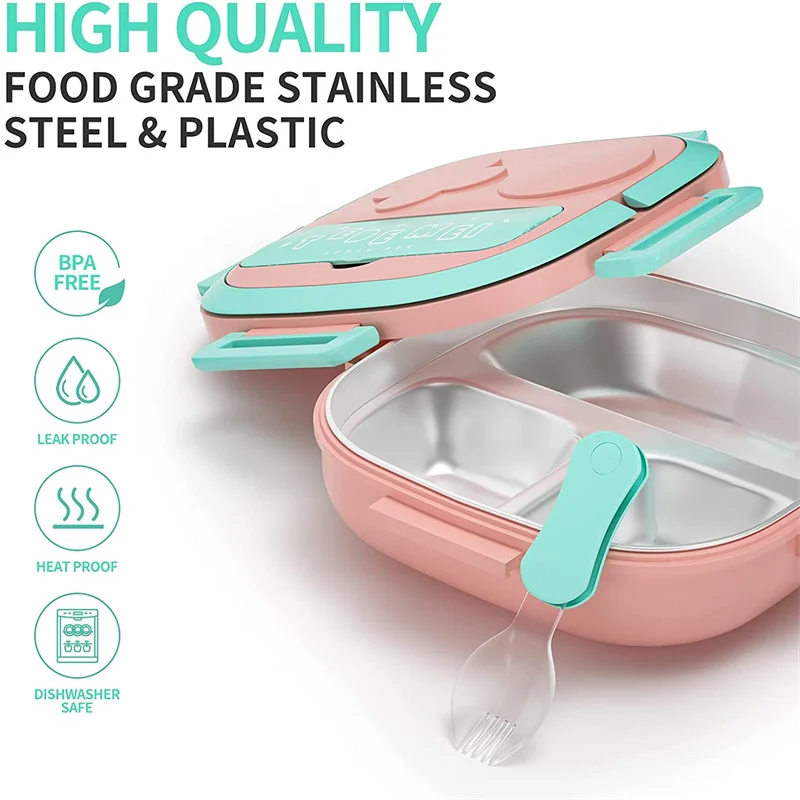 500ml Stainless Steel Lunch Box 4