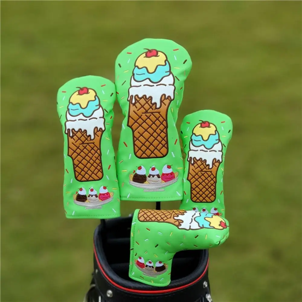 

Головные уборы в стиле гольф-клуба, дизайнерские аксессуары для гольфа, комплект аксессуаров для гольфа #1 #3 #5, накладки на голову