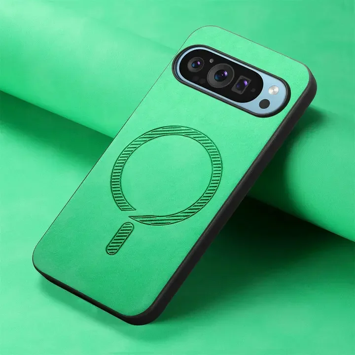 Luxury Leather Magnetic Phone Case - Shockproof and Stylish Cover