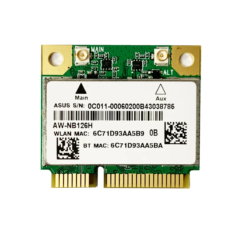 Новая беспроводная сетевая карта Wi-Fi Bluetooth 4,0 Mini PCI-E для Atheros AR9485 AR5B225 для ASUS/ Dell /ACER/Samsung Новая беспроводная сетевая карта Wi-Fi Bluetooth 4,0 Mini PCI-E для Atheros AR9485 AR5B225 для ASUS/ Dell /ACER/Samsung