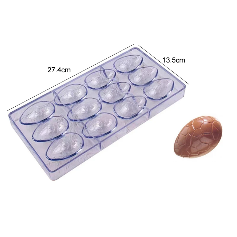 Chocolate Mold 3D Polycarbonate Transparent Plastic Kitchen Baking Tools for DIY Pastry... - SKU CMHB1738 - UGI Packaging